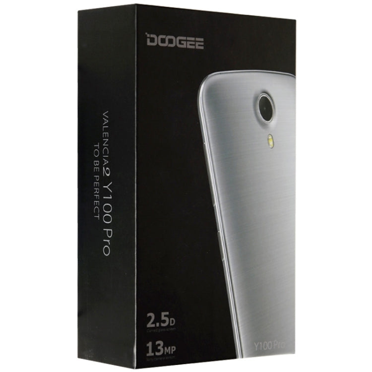 DOOGEE Valencia 2 Y100 PRO 16GB, 5.0 inch OGS Lamination Screen Android 5.0 MT6735 Quad Core 1.0GHz, RAM: 2GB,  Network: 4G, Smart Gestures, Fast Screenshot, HotKnot