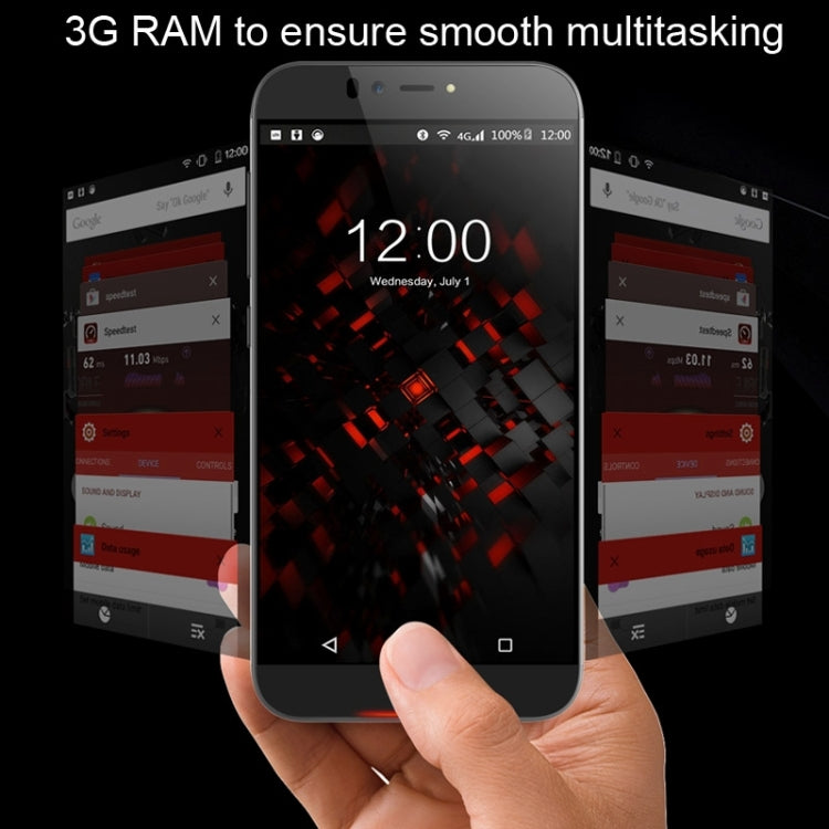 UMI IRON 16GB, Network: 4G, 5.5 inch Android 5.1 Media Tek MT6753 Octa Core 1.3GHz, RAM: 3GB