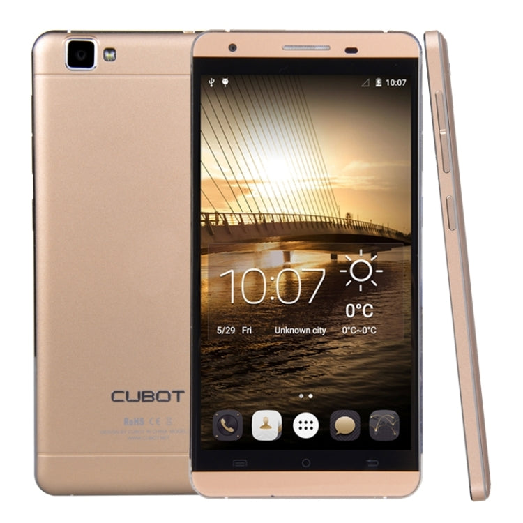 CUBOT X15 16GB, Network: 4G, 5.5 inch Android 5.1 MT6735 Quad Core 1.3GHz, RAM: 2GB, GPS, OTG, HotKnot(Gold)