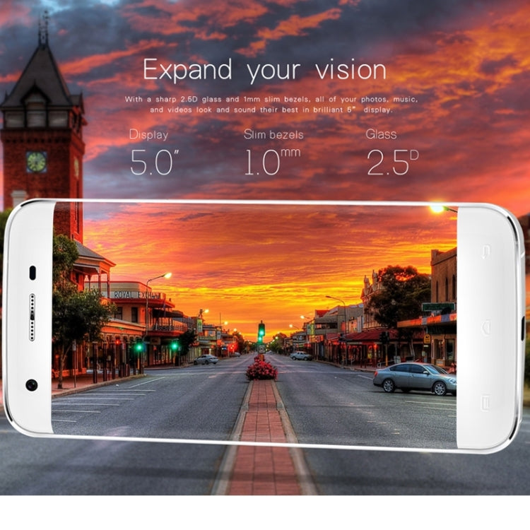 [HK Warehouse] DOOGEE F3, 2GB+16GB, Smart Gestures, 5.0 inch Android 5.1 MT6753 Octa Core 1.3GHz, OTG, OTA, Network: 4G