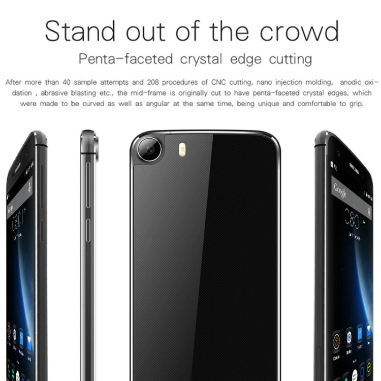 [HK Warehouse] DOOGEE F3, 2GB+16GB, Smart Gestures, 5.0 inch Android 5.1 MT6753 Octa Core 1.3GHz, OTG, OTA, Network: 4G