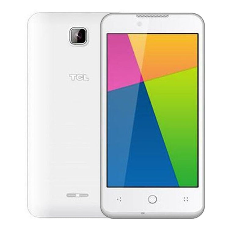 TCL P332U 4G Network Smart Phone, 4.5 inch Android 4.4 MT6582M Quad Core 1.3GHz, ROM: 4GB(White)