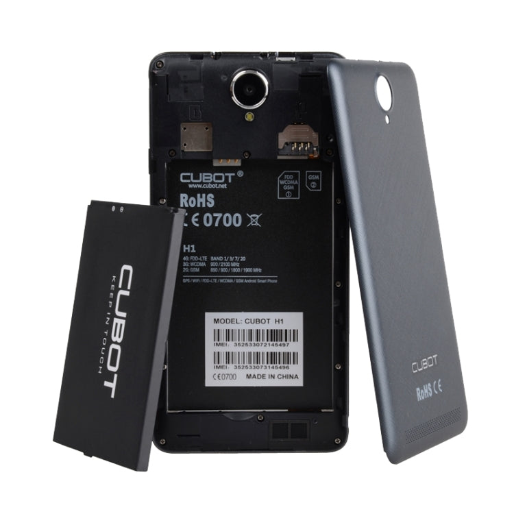 CUBOT H1 16GB, Network: 4G, Infrared Remote Control, 5.5 inch Android 5.1 MTK6735P Quad Core 1.0GHz, RAM: 2GB, GPS, OTG