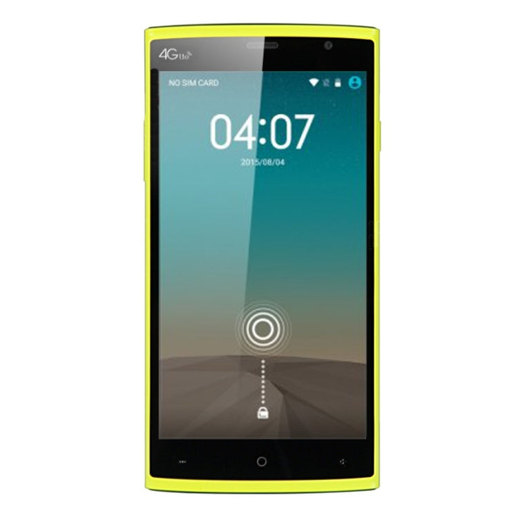 [HK Warehouse] Leagoo Elite 5 16GB, Network: 4G, 5.5 inch Android 5.1, MT6735P Quad Core 1.0GHz, RAM: 2GB(Yellow)