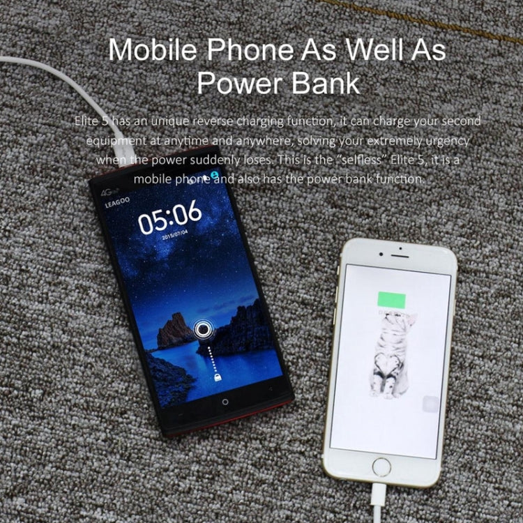 [HK Warehouse] Leagoo Elite 5 16GB, Network: 4G, 5.5 inch Android 5.1, MT6735P Quad Core 1.0GHz, RAM: 2GB(Yellow)