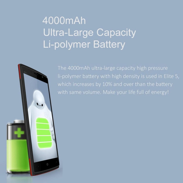 [HK Warehouse] Leagoo Elite 5 16GB, Network: 4G, 5.5 inch Android 5.1, MT6735P Quad Core 1.0GHz, RAM: 2GB(Yellow)