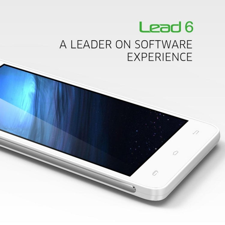 [HK Warehouse] Leagoo Lead 6 3G Network Smart Phone, 4.5 inch Android 4.4, MT6572 Dual Core 1.0GHz, ROM: 4GB