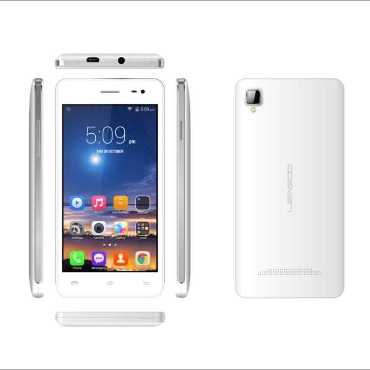 [HK Warehouse] Leagoo Lead 6 3G Network Smart Phone, 4.5 inch Android 4.4, MT6572 Dual Core 1.0GHz, ROM: 4GB