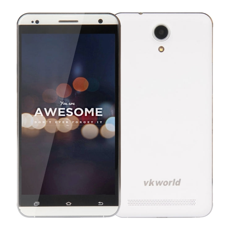 VKworld VK700 Pro 8GB, Network: 3G, 5.5 inch Android 4.4.2 MTK6582 Quad Core 1.3GHz, RAM: 1GB