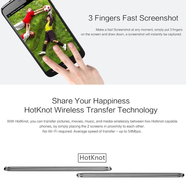 HOMTOM HT6 16GB, Network: 4G, Large Battery, Long Operation Time, 5.5 inch Android 5.1 MT6735P Quad Core 1.0GHz, RAM: 2GB