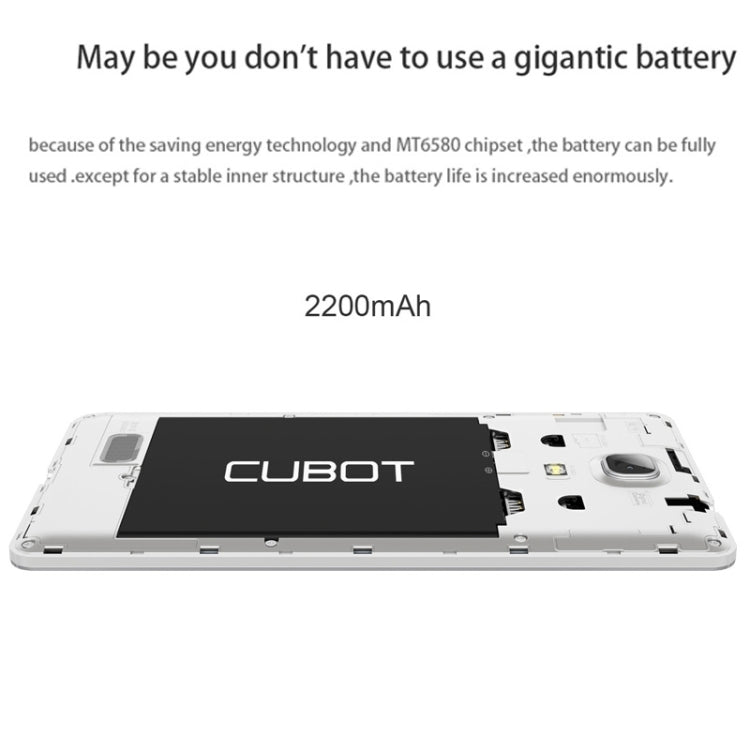 CUBOT P11 8GB, Network: 4G, 5.0 inch Android 5.1 MT6580 Quad Core 1.3GHz, RAM: 1GB, GPS, OTG, HotKnot