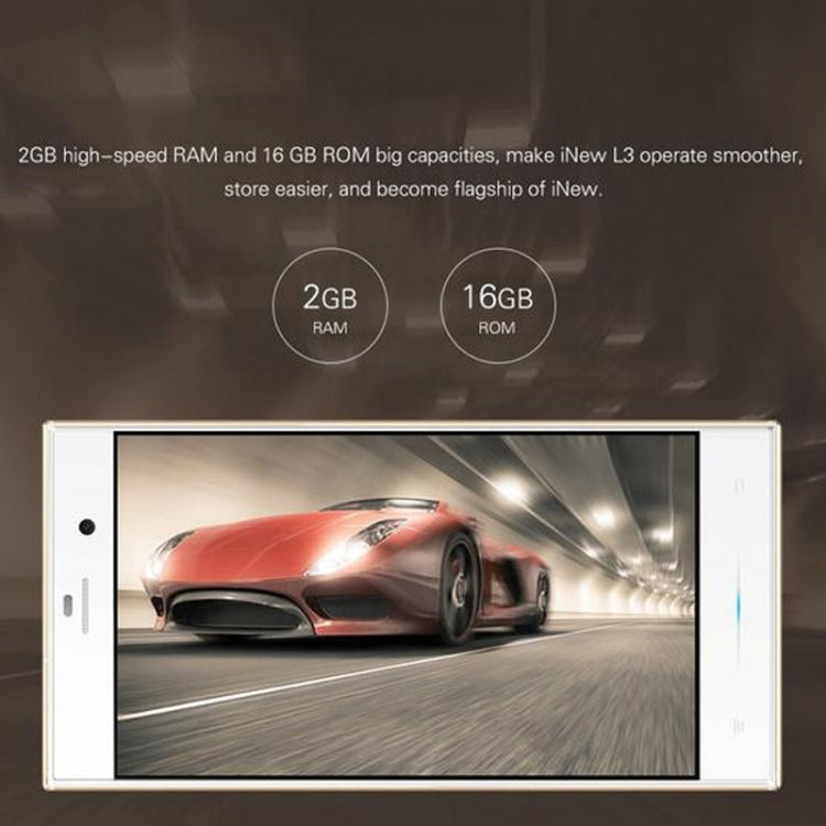iNew L3, 2GB+16GB, 5.0 inch Android 5.0 MTK6735 Quad Core 1.3GHz, Network: 4G