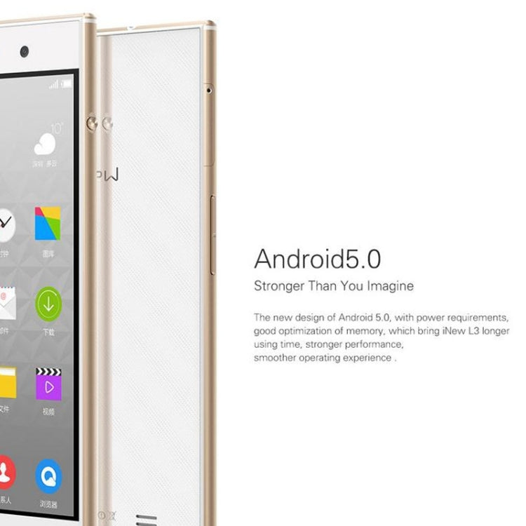 iNew L3, 2GB+16GB, 5.0 inch Android 5.0 MTK6735 Quad Core 1.3GHz, Network: 4G