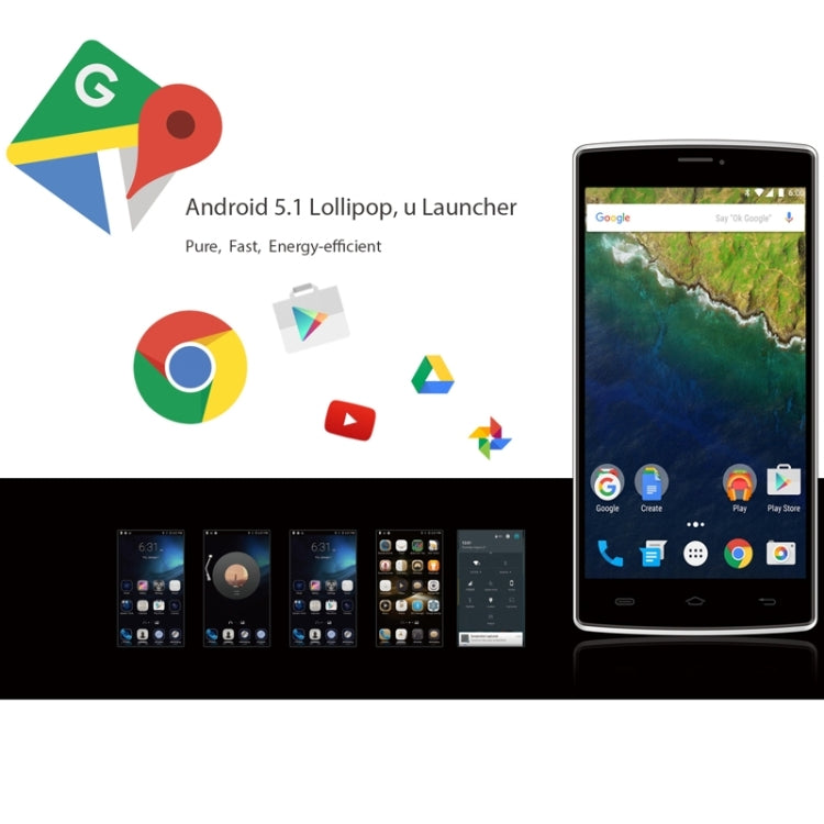Ulefone Be Pro 2 16GB, Network: 4G, 5.5 inch Android 5.1 MT6735 Quad Core 1.0GHz, RAM: 2GB