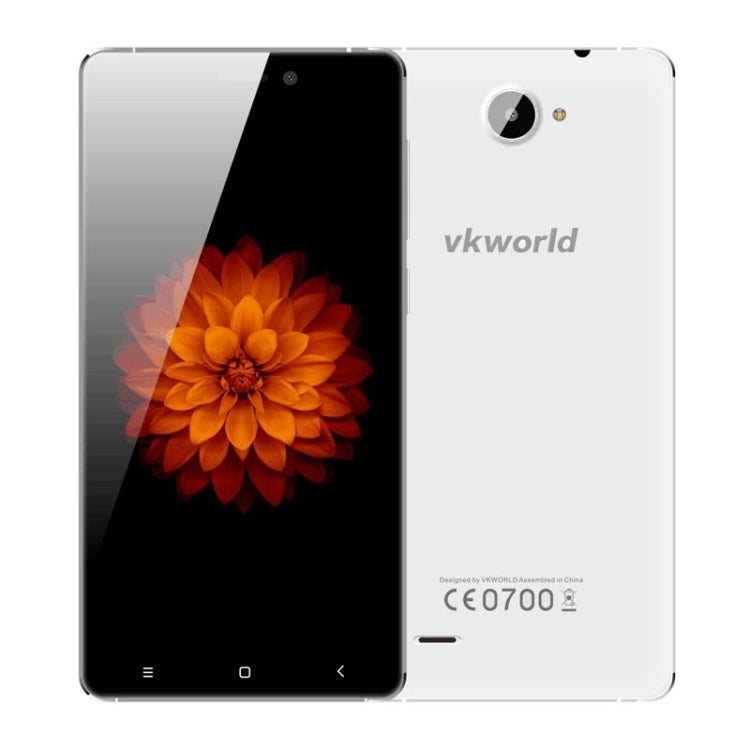 VKworld VK700X 8GB, Network: 3G, 5.0 inch Android 5.1 MTK6580A Quad Core 1.5GHz, RAM: 1GB