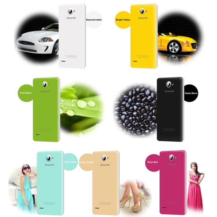 VKworld VK700X 8GB, Network: 3G, 5.0 inch Android 5.1 MTK6580A Quad Core 1.5GHz, RAM: 1GB