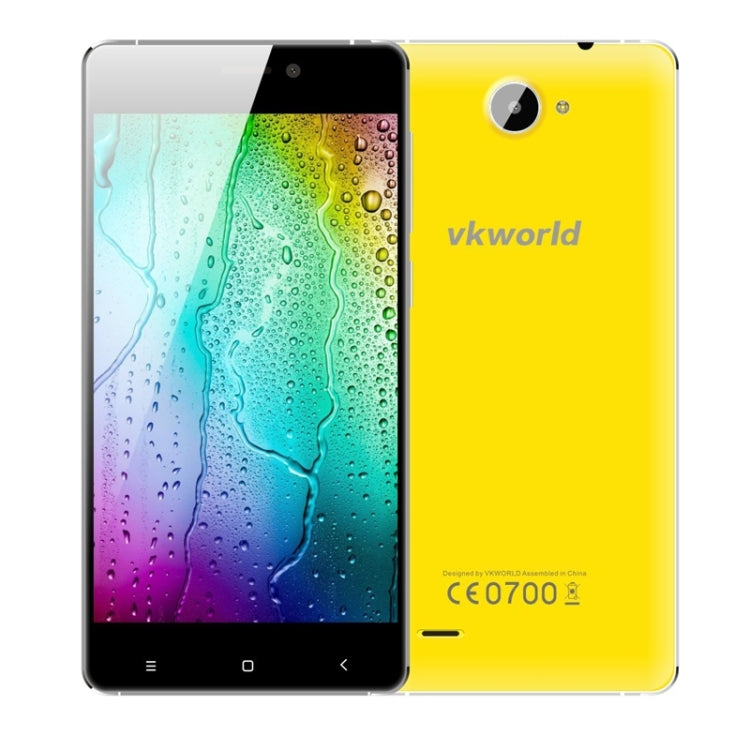 VKworld VK700X 8GB, Network: 3G, 5.0 inch Android 5.1 MTK6580A Quad Core 1.5GHz, RAM: 1GB