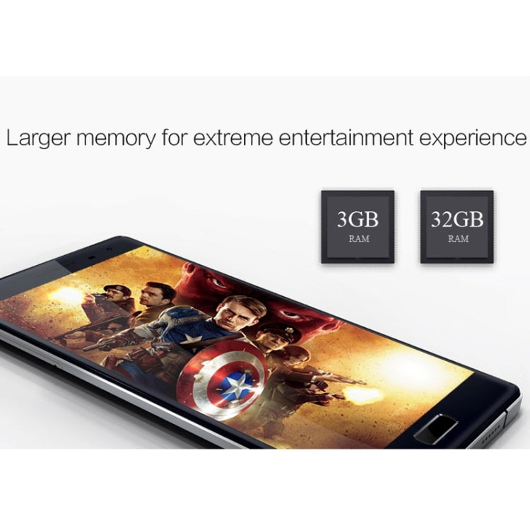 Bluboo Xtouch, 3GB+32GB, 5.0 inch Android 5.1 MT6753 Octa Core 1.3GHz, Network: 4G