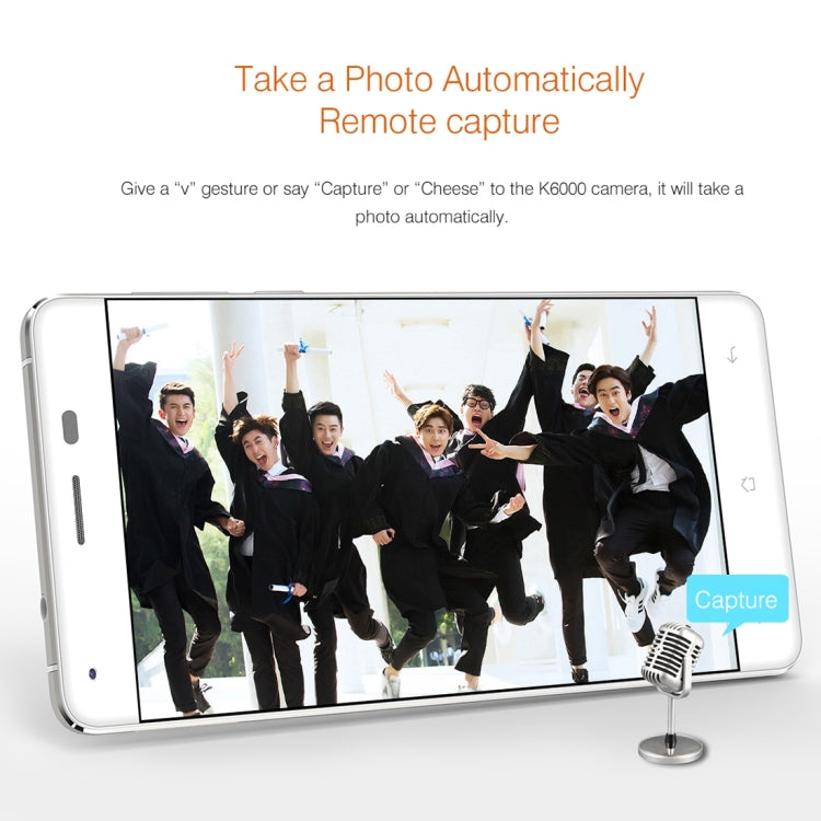 [HK Warehouse] OUKITEL K6000, 2GB+16GB, 6000mAh Large Battery Capacity, 5.5 inch Android 5.1 MTK6735P Quad Core 1.0GHz, Network: 4G