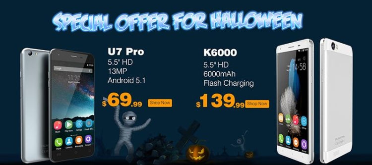 [HK Warehouse] OUKITEL K6000, 2GB+16GB, 6000mAh Large Battery Capacity, 5.5 inch Android 5.1 MTK6735P Quad Core 1.0GHz, Network: 4G
