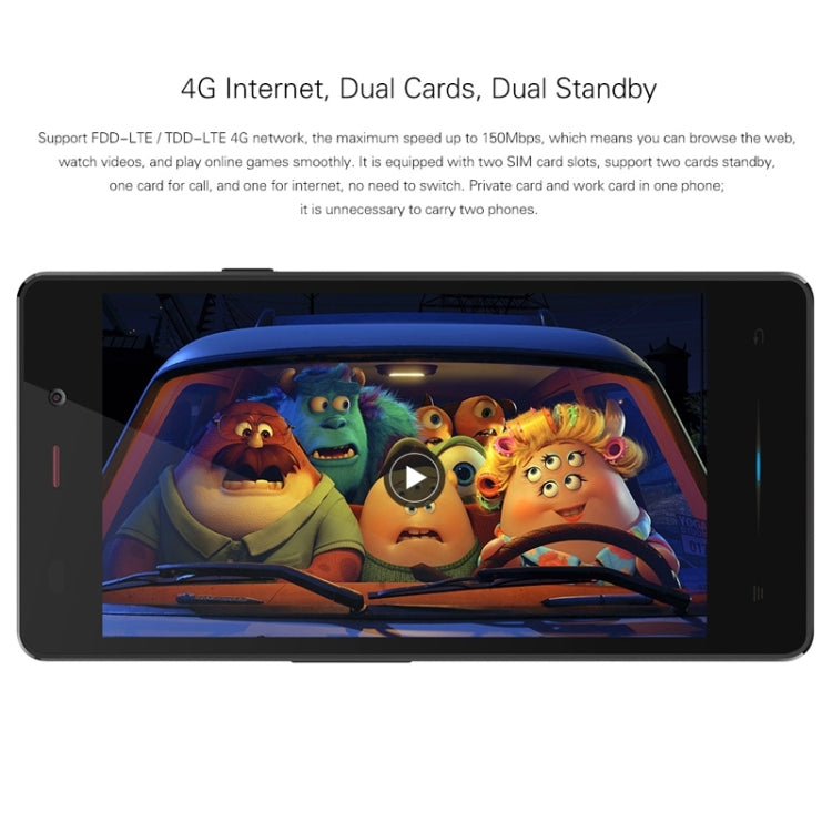 iNew U3 8GB, Network: 4G, 4.5 inch Android 5.1 MTK6735 Quad Core 1.0GHz, RAM: 1GB