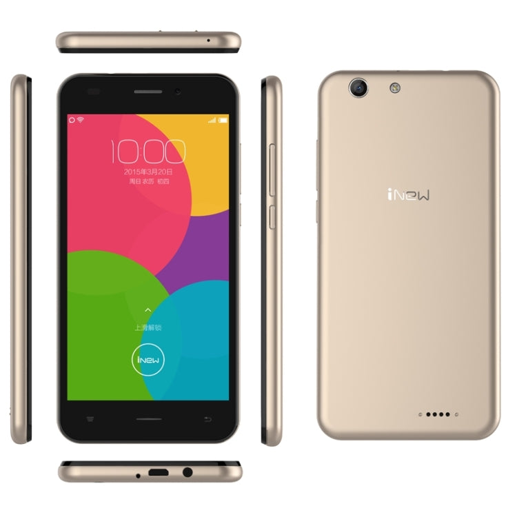 iNew U5, 1GB+16GB, 5.0 inch Android 5.1 MTK6735 Quad Core 1.0GHz, Network: 4G