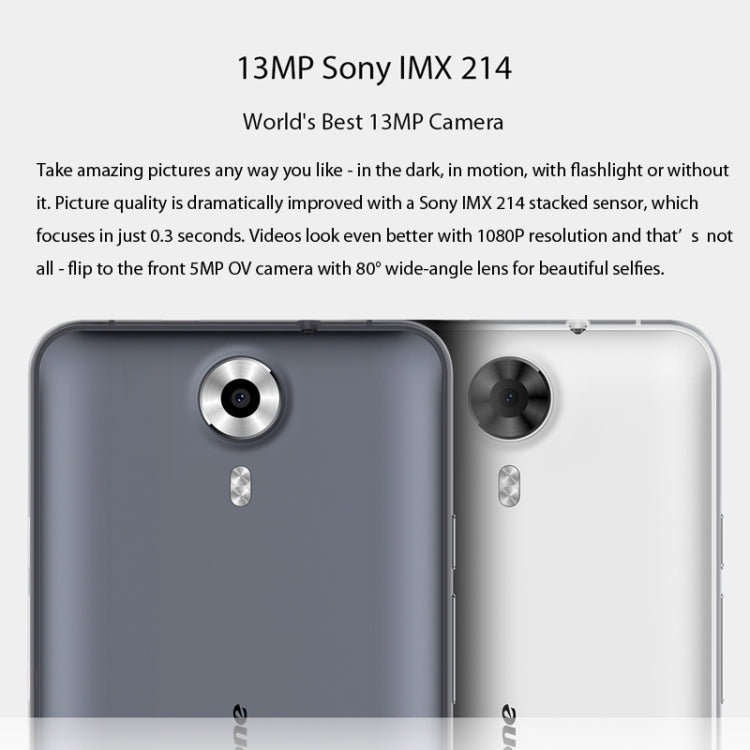 Ulefone Be Touch 3 16GB, Network: 4G, 5.5 inch Android 5.1 MT6753 Octa Core 1.3GHz, RAM: 3GB