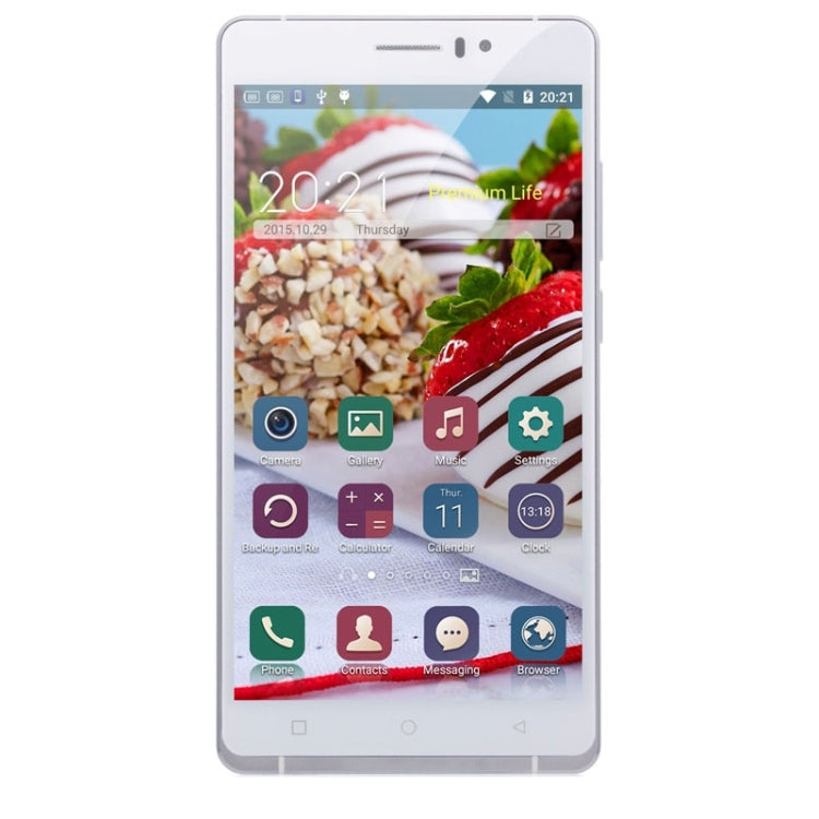 CMX C10, 1GB+8GB, 6 inch Android 5.1 MTK6580 Quad Core 1.3GHz, Network: 3G(White)
