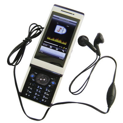 S860 GSM Touch Mobile Phone, Slide Design, Bluetooth FM & JAVA & TV, Dual SIM, Quad Band, Network: 2G