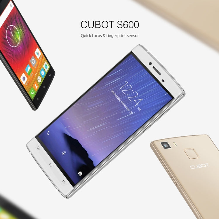 CUBOT S600, 2GB+16GB, 5.0 inch Android 5.1 MT6735A Quad-core 1.3GHz, Network: 4G(Black)