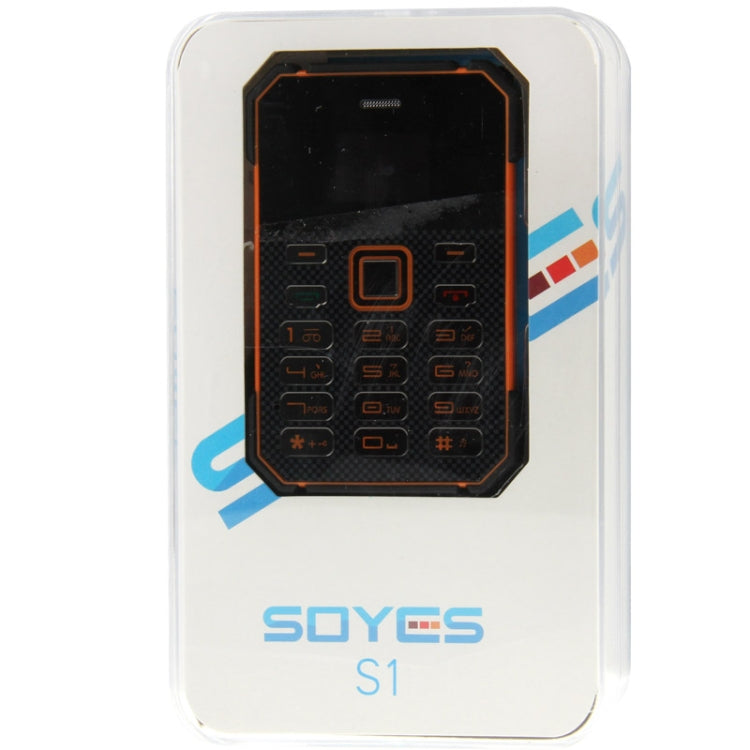 SOYES S1 Card Mobile Phone, 5.8mm Ultra Thin Mini, Low Radiation Bluetooth FM Radio, Network: 2G