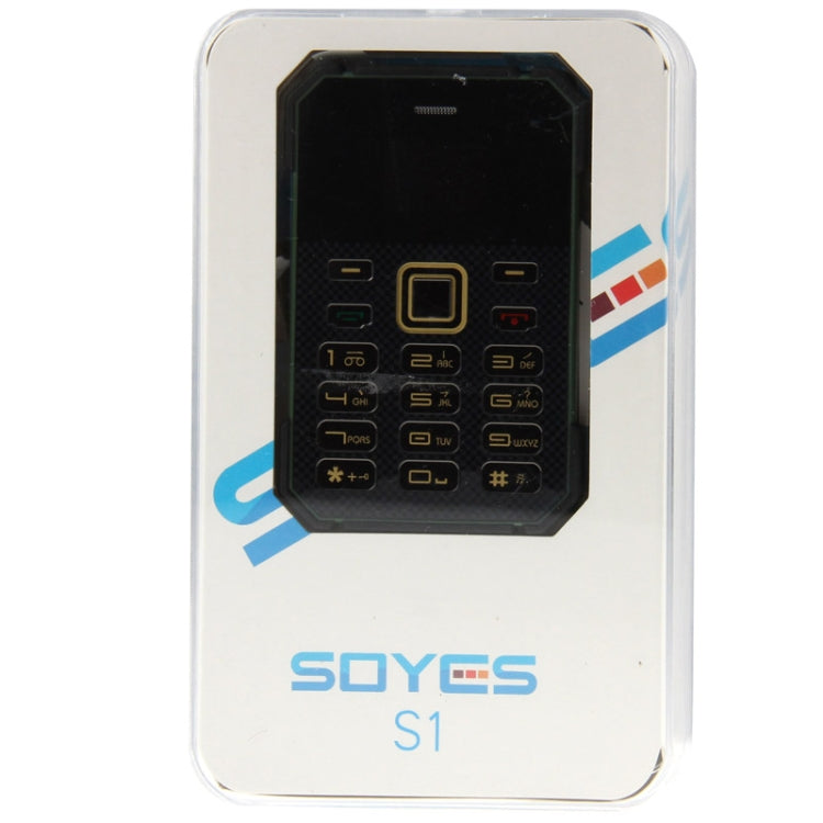 SOYES S1 Card Mobile Phone, 5.8mm Ultra Thin Mini, Low Radiation Bluetooth FM Radio, Network: 2G