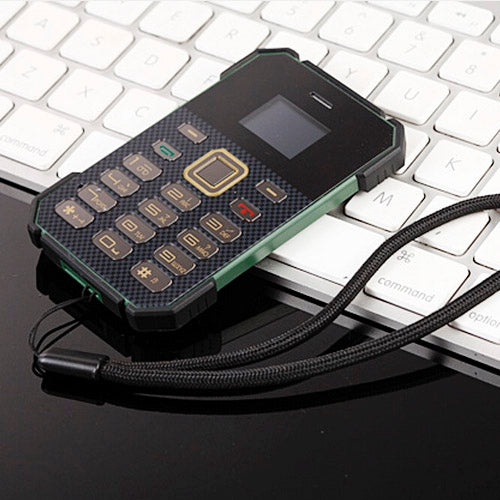 SOYES S1 Card Mobile Phone, 5.8mm Ultra Thin Mini, Low Radiation Bluetooth FM Radio, Network: 2G