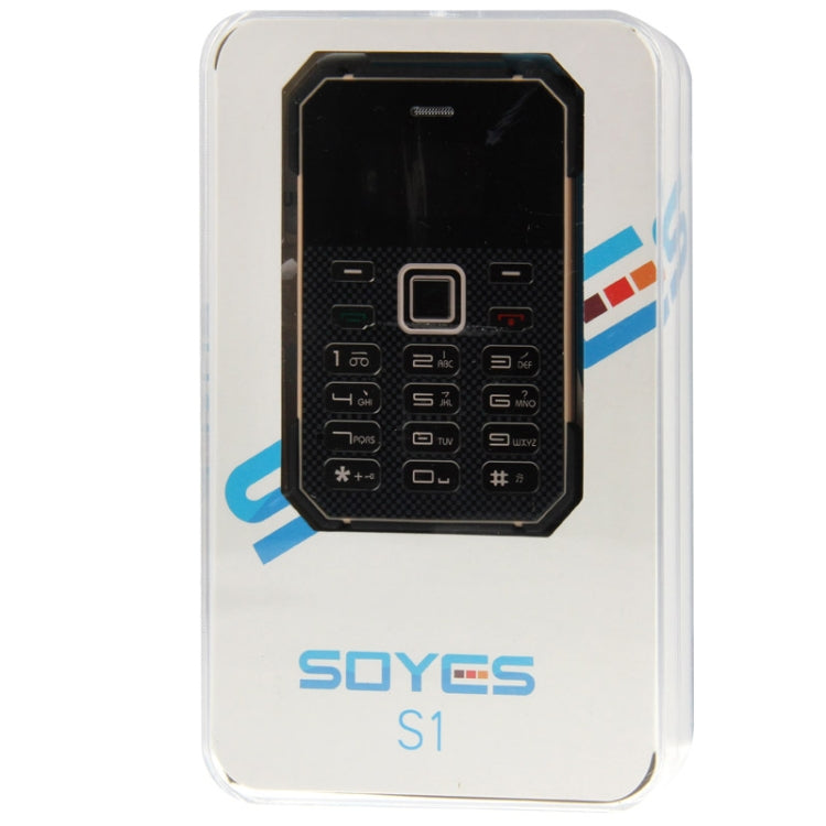 SOYES S1 Card Mobile Phone, 5.8mm Ultra Thin Mini, Low Radiation Bluetooth FM Radio, Network: 2G