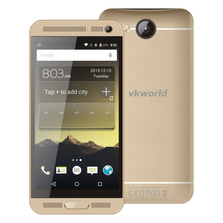VKworld VK800X, 1GB+8GB, 5.0 inch Android 5.1 MTK6580 Quad Core up to 1.3GHz, Network: 3G