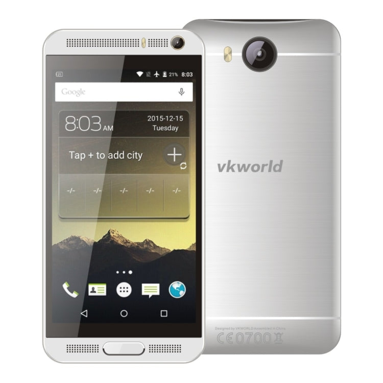 VKworld VK800X, 1GB+8GB, 5.0 inch Android 5.1 MTK6580 Quad Core up to 1.3GHz, Network: 3G
