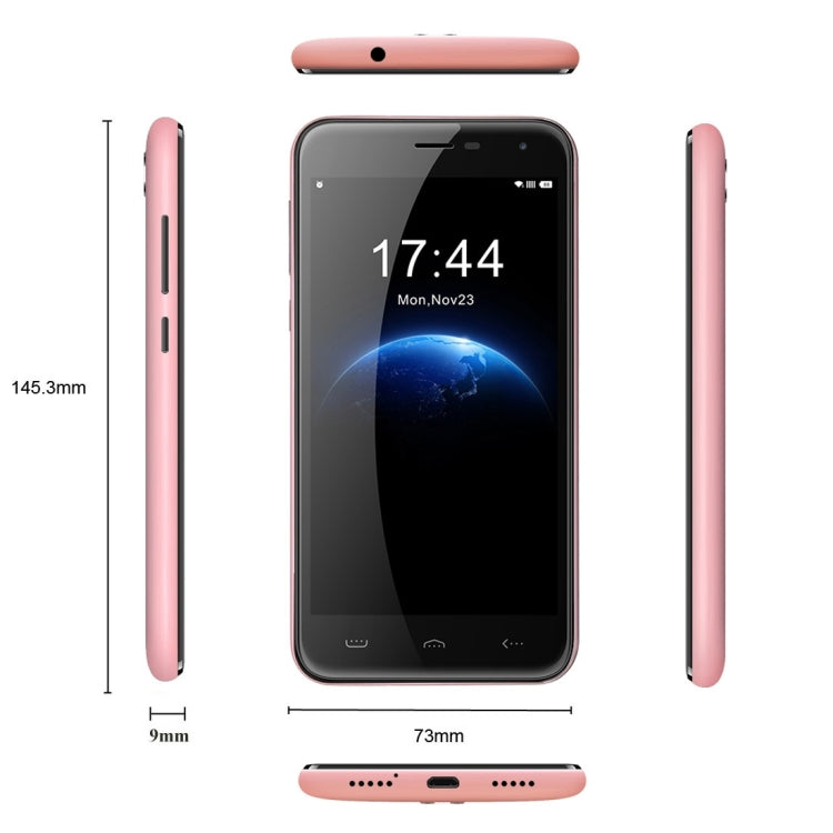 [HK Warehouse] HOMTOM HT3, 1GB+8GB, 5 inch Android 5.1 MTK6580A Quad Core up to 1.3GHz, Network: 3G