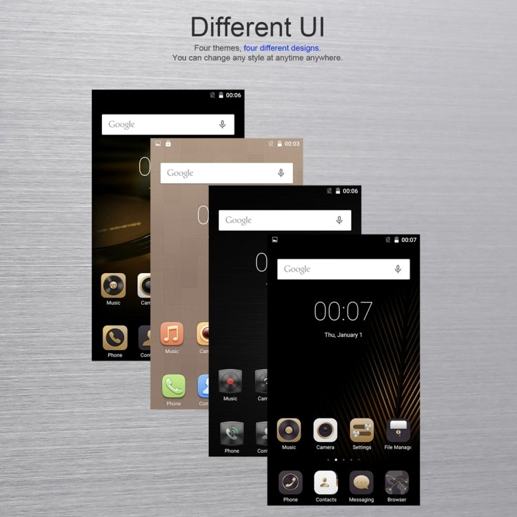 [HK Warehouse] HOMTOM HT3, 1GB+8GB, 5 inch Android 5.1 MTK6580A Quad Core up to 1.3GHz, Network: 3G