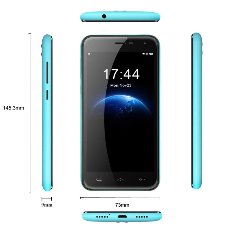 [HK Warehouse] HOMTOM HT3, 1GB+8GB, 5 inch Android 5.1 MTK6580A Quad Core up to 1.3GHz, Network: 3G