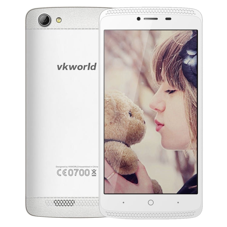 VKworld VK700 Max  8GB, Network: 3G, 5.0 inch Android 5.1 MTK6580A Quad Core 1.3GHz, RAM: 1GB,