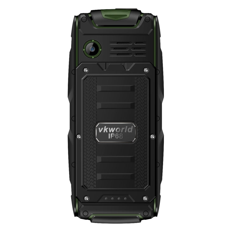 VKworld New Stone V3, Triple SIM, IP68 Waterproof Shockproof Dustproof, 3000mAh Large Capacity, 2.4 inch, SC6531CA Chipset, 21 Keys, LED Flashlight, FM, TF, Russian Keyboard