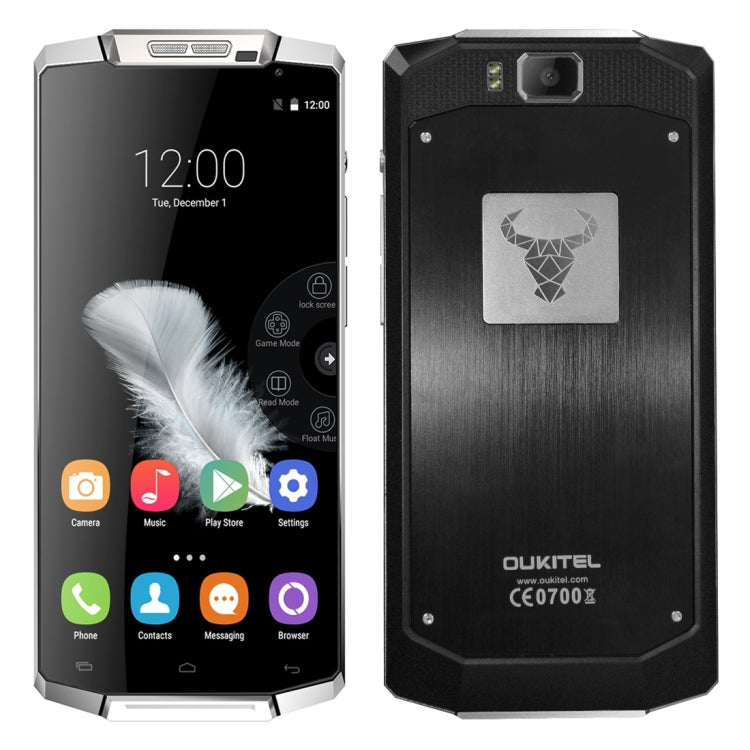 [HK Warehouse] OUKITEL K10000, 2GB+16GB, 10000mAh Battery, 5.5 inch Android 5.1 MT6735P Quad Core up to 1.0GHz, Network: 4G(Black)