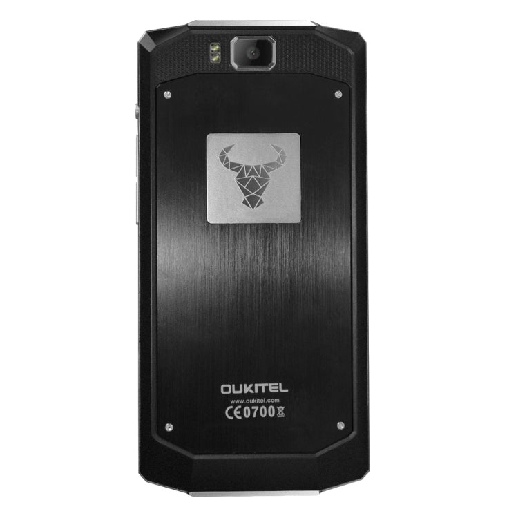 [HK Warehouse] OUKITEL K10000, 2GB+16GB, 10000mAh Battery, 5.5 inch Android 5.1 MT6735P Quad Core up to 1.0GHz, Network: 4G(Black)