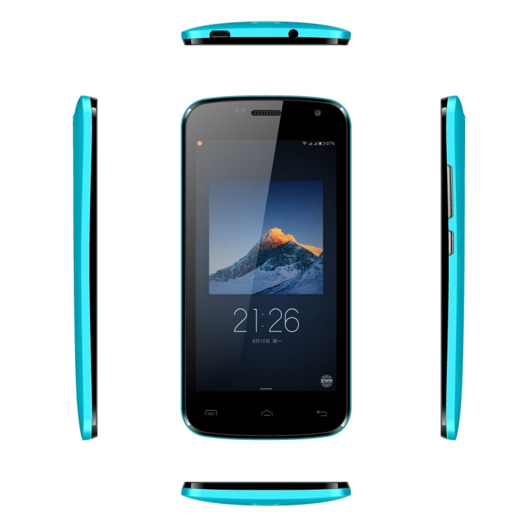 [HK Warehouse] DOOGEE X3, 1GB+8GB, Thin and light, 4.5 inch Android 5.1 MT6580 Quad Core, Network: 3G