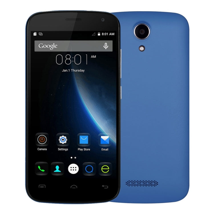 [HK Warehouse] DOOGEE X3, 1GB+8GB, Thin and light, 4.5 inch Android 5.1 MT6580 Quad Core, Network: 3G