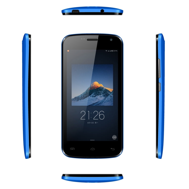 [HK Warehouse] DOOGEE X3, 1GB+8GB, Thin and light, 4.5 inch Android 5.1 MT6580 Quad Core, Network: 3G