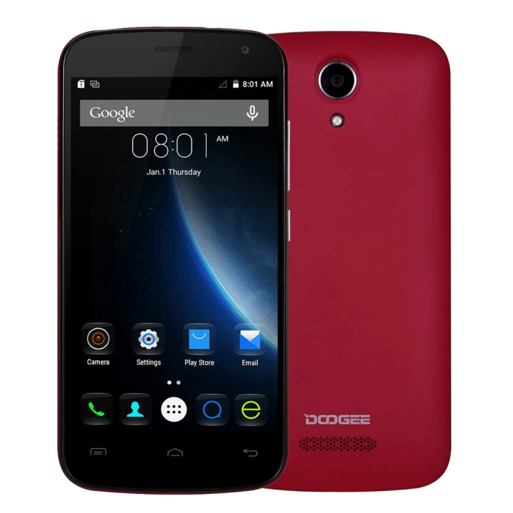 [HK Warehouse] DOOGEE X3, 1GB+8GB, Thin and light, 4.5 inch Android 5.1 MT6580 Quad Core, Network: 3G