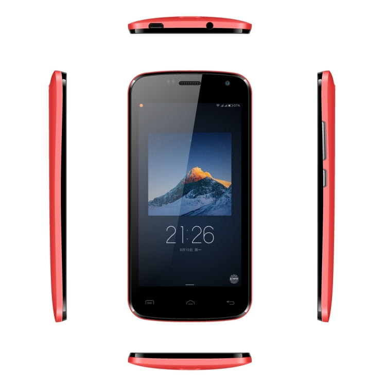 [HK Warehouse] DOOGEE X3, 1GB+8GB, Thin and light, 4.5 inch Android 5.1 MT6580 Quad Core, Network: 3G