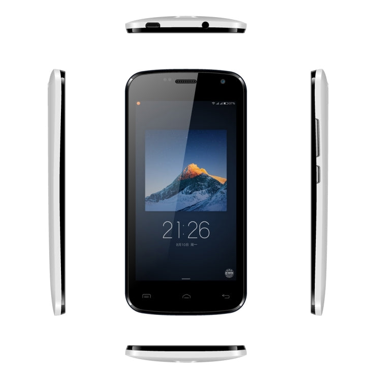 [HK Warehouse] DOOGEE X3, 1GB+8GB, Thin and light, 4.5 inch Android 5.1 MT6580 Quad Core, Network: 3G