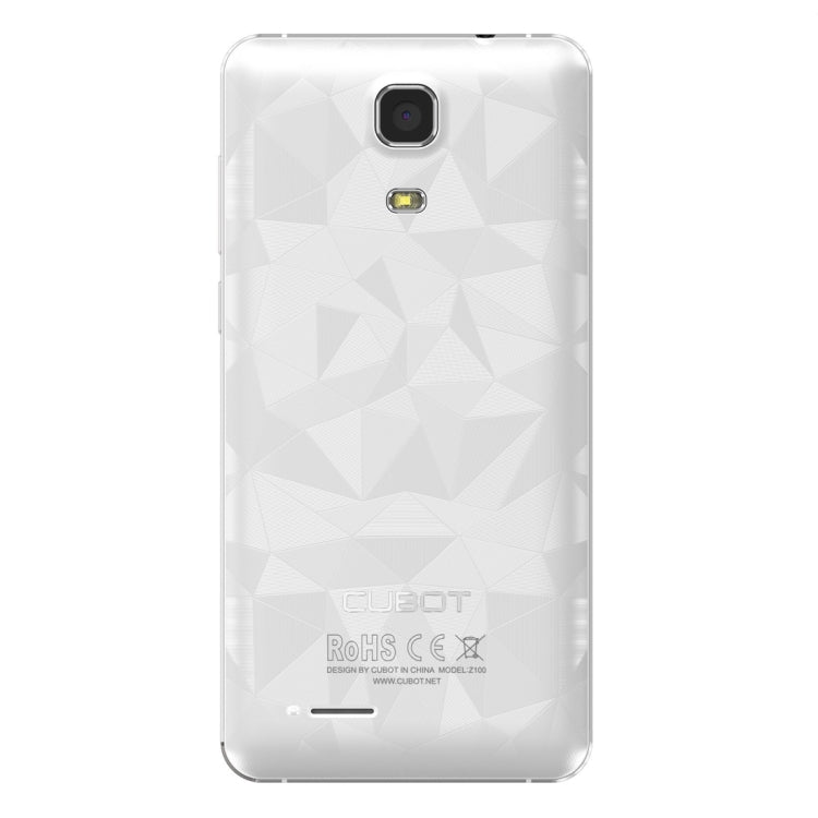 CUBOT Z100, 1GB+16GB, 5.0 inch Android 5.1 MT6735 Quad-Core 1.0GHz, Network: 4G